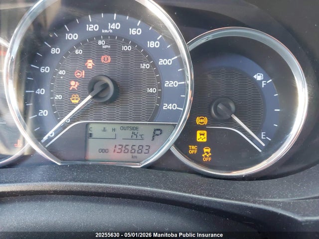 2016 Toyota Corolla Le მანქანა იყიდება აუქციონზე, vin: 2T1BURHE6GC622975, აუქციონის ნომერი: 20255630