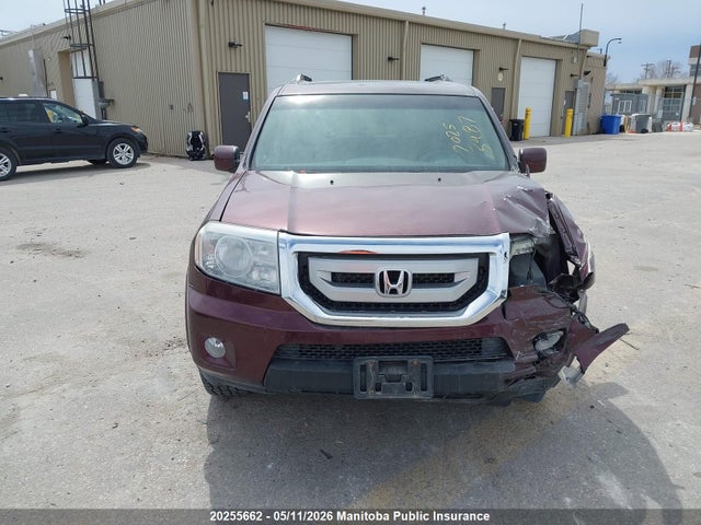 20255662 :رقم المزاد ، 5FNYF4H5XAB022678 vin ، 2010 Honda Pilot Ex-l مزاد بيع