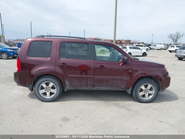 20255662 :رقم المزاد ، 5FNYF4H5XAB022678 vin ، 2010 Honda Pilot Ex-l مزاد بيع