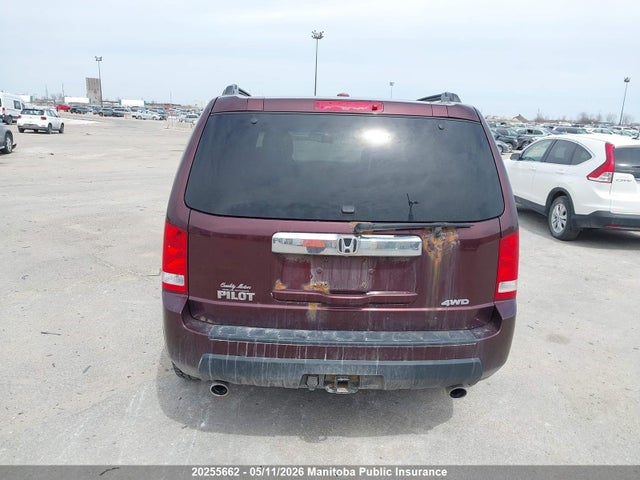 20255662 :رقم المزاد ، 5FNYF4H5XAB022678 vin ، 2010 Honda Pilot Ex-l مزاد بيع