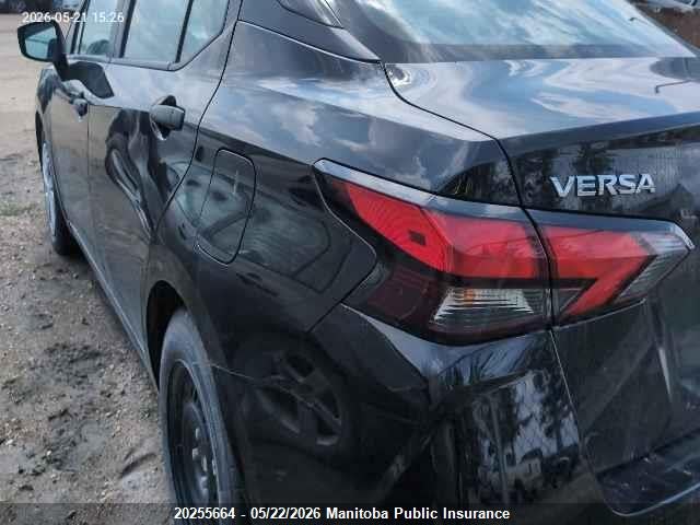 Aukcja sprzedaży 2024 Nissan Versa 1.6 S, vin: 3N1CN8DV5RL922026, numer aukcji: 20255664