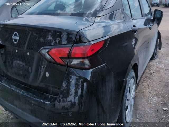 Aukcja sprzedaży 2024 Nissan Versa 1.6 S, vin: 3N1CN8DV5RL922026, numer aukcji: 20255664