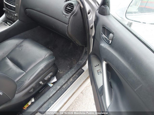20255700 :رقم المزاد ، JTHCK262992027824 vin ، 2009 Lexus Is 250 مزاد بيع