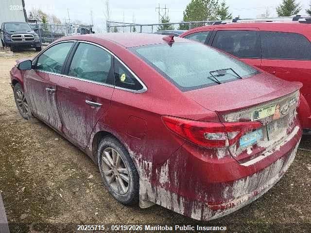 5NPE24AF2FH167630 Hyundai SONATA GLS