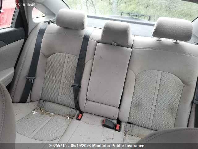 5NPE24AF2FH167630 Hyundai SONATA GLS