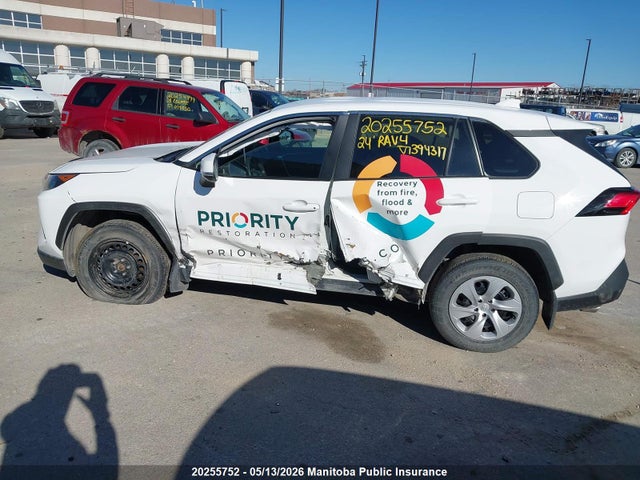 20255752 :رقم المزاد ، 2T3B1RFV2RC394317 vin ، 2024 Toyota Rav4 Le مزاد بيع