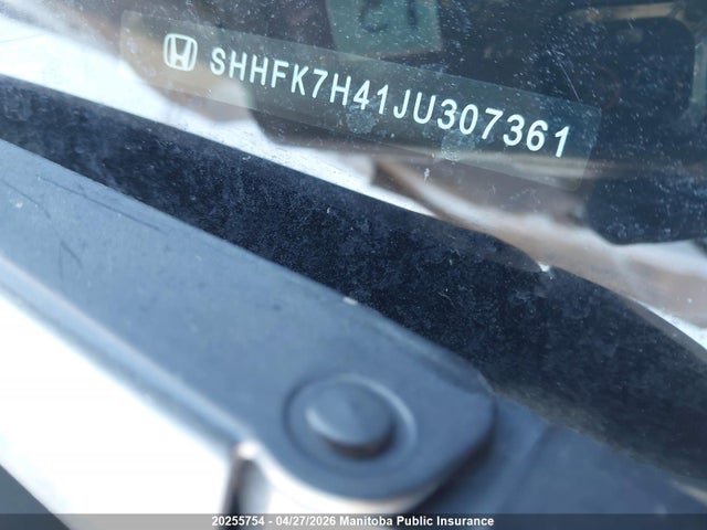 SHHFK7H41JU307361 Honda CIVIC EX