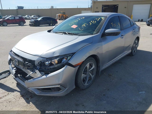 Aukcja sprzedaży 2019 Honda Civic Lx, vin: 2HGFC2F53KH029105, numer aukcji: 20255773