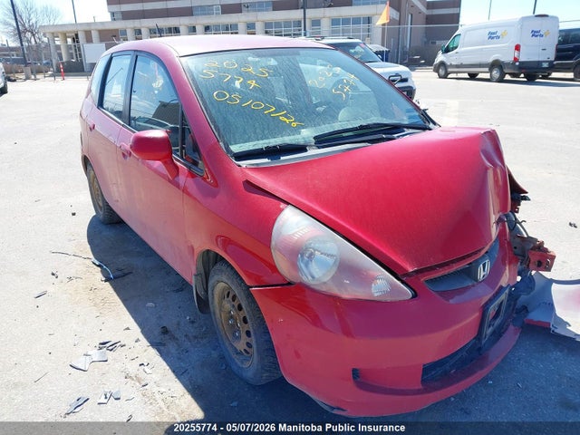 2007 Honda Fit Dx მანქანა იყიდება აუქციონზე, vin: JHMGD38297S801582, აუქციონის ნომერი: 20255774