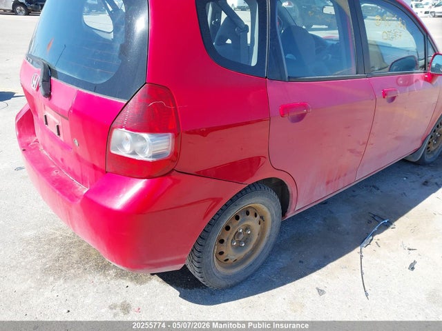 2007 Honda Fit Dx მანქანა იყიდება აუქციონზე, vin: JHMGD38297S801582, აუქციონის ნომერი: 20255774