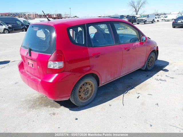 2007 Honda Fit Dx მანქანა იყიდება აუქციონზე, vin: JHMGD38297S801582, აუქციონის ნომერი: 20255774