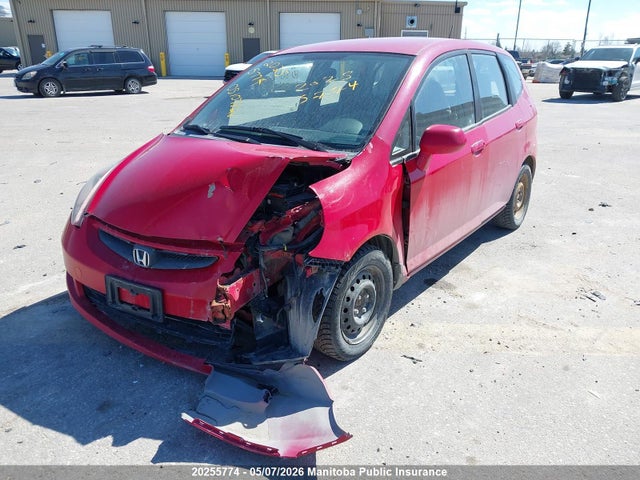 2007 Honda Fit Dx მანქანა იყიდება აუქციონზე, vin: JHMGD38297S801582, აუქციონის ნომერი: 20255774