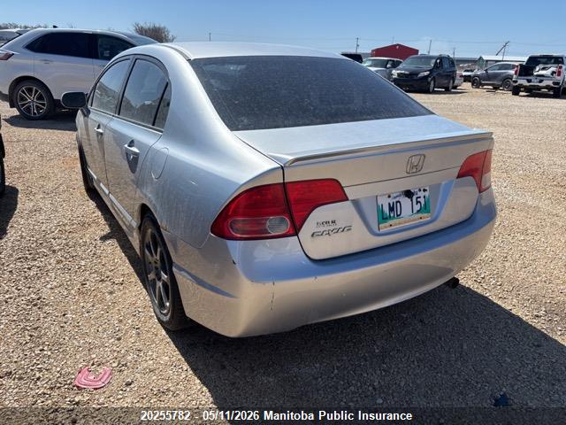 Aukcja sprzedaży 2008 Honda Civic Ex-l, vin: 2HGFA16918H003968, numer aukcji: 20255782