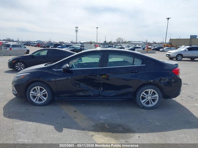 2016 Chevrolet Cruze Lt Turbo მანქანა იყიდება აუქციონზე, vin: 1G1BE5SM6G7232135, აუქციონის ნომერი: 20255805