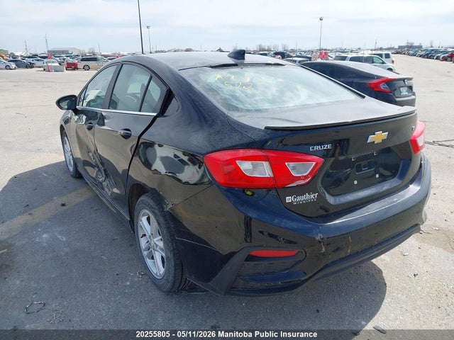 2016 Chevrolet Cruze Lt Turbo მანქანა იყიდება აუქციონზე, vin: 1G1BE5SM6G7232135, აუქციონის ნომერი: 20255805