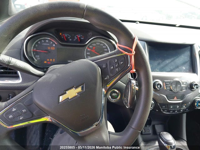 2016 Chevrolet Cruze Lt Turbo მანქანა იყიდება აუქციონზე, vin: 1G1BE5SM6G7232135, აუქციონის ნომერი: 20255805