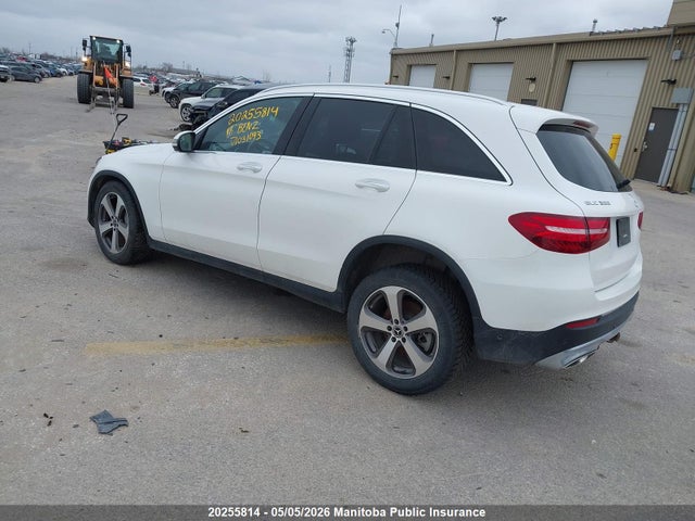 20255814 :رقم المزاد ، WDC0G4KBXJV031093 vin ، 2018 Mercedes Benz Glc300 مزاد بيع
