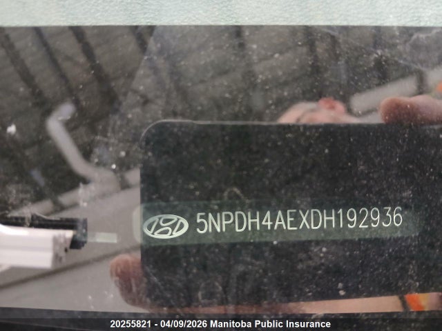 Продажа на аукционе авто 2013 Hyundai Elantra Gls, vin: 5NPDH4AEXDH192936, номер лота: 20255821