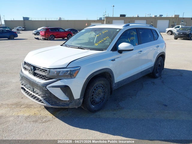 20255828 :رقم المزاد ، 3VVLX7B29NM095941 vin ، 2022 Volkswagen Taos Comfortline 1.5 Tsi مزاد بيع