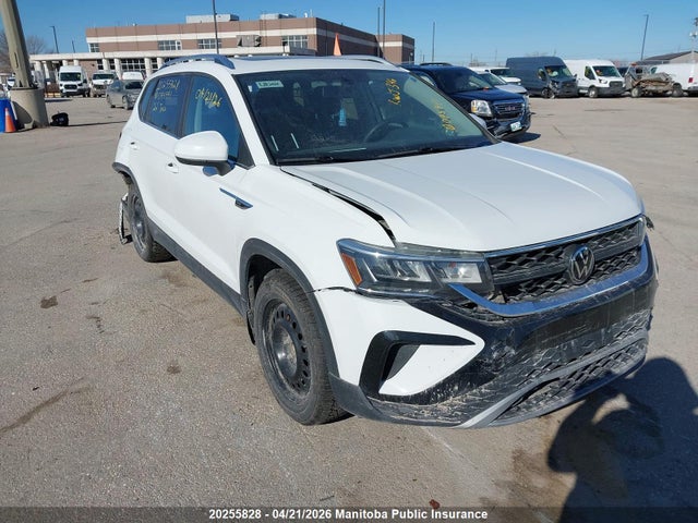 20255828 :رقم المزاد ، 3VVLX7B29NM095941 vin ، 2022 Volkswagen Taos Comfortline 1.5 Tsi مزاد بيع