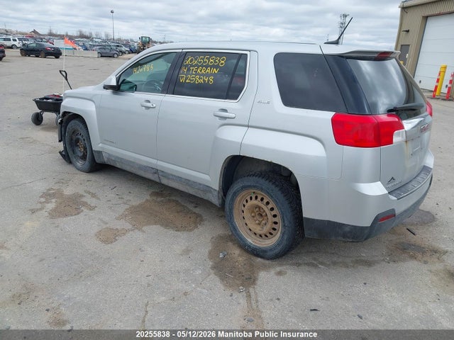 20255838 :رقم المزاد ، 2GKALMEK8E6258248 vin ، 2014 Gmc Terrain Sle مزاد بيع