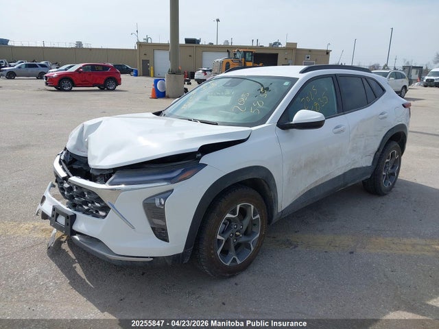 Продажа на аукционе авто 2025 Chevrolet Trax Lt, vin: KL77LHE2XSC318575, номер лота: 20255847