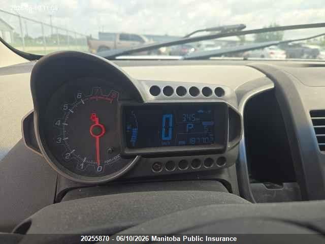 Продаж на аукціоні авто 2012 Chevrolet Sonic Ls, vin: 1G1JA5EH7C4182203, номер лоту: 20255870