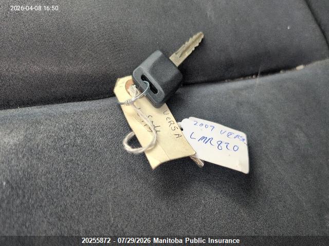 2009 Nissan Versa 1.8s მანქანა იყიდება აუქციონზე, vin: 3N1BC13E49L445552, აუქციონის ნომერი: 20255872
