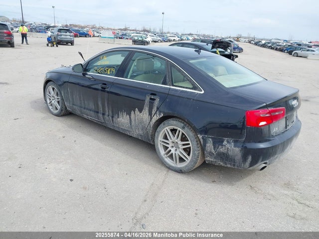 20255874 :رقم المزاد ، WAUFGCFC1DN050209 vin ، 2013 Audi A6 3.0t Quattro مزاد بيع