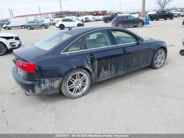 20255874 :رقم المزاد ، WAUFGCFC1DN050209 vin ، 2013 Audi A6 3.0t Quattro مزاد بيع