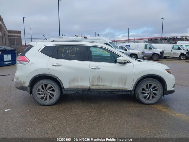 20255895 :رقم المزاد ، 5N1AT2MV3FC912833 vin ، 2015 Nissan Rogue Sl مزاد بيع