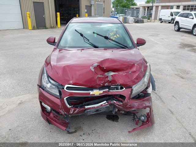 2015 Chevrolet Cruze Ltz Turbo მანქანა იყიდება აუქციონზე, vin: 1G1PG5SB7F7225871, აუქციონის ნომერი: 20255917