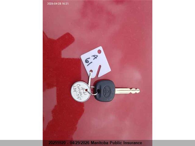 2T1BURHE8GC553576 Toyota Corolla S