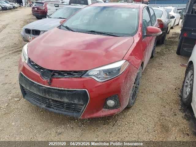 2T1BURHE8GC553576 Toyota Corolla S