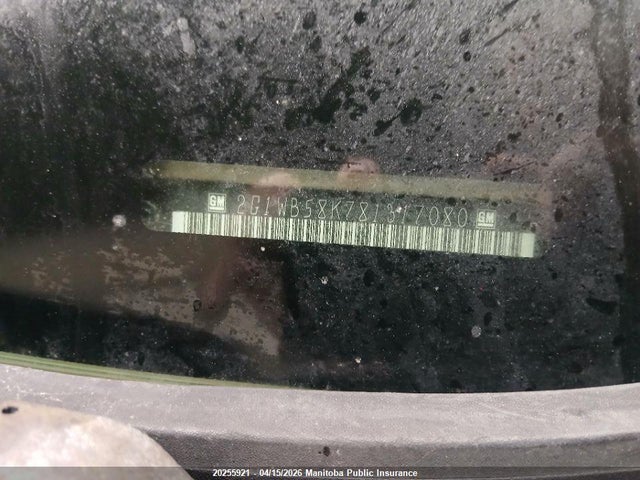 Aukcja sprzedaży 2008 Chevrolet Impala Ls V6, vin: 2G1WB58K781317080, numer aukcji: 20255921