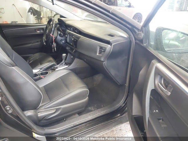 2014 Toyota Corolla S მანქანა იყიდება აუქციონზე, vin: 2T1BURHE0EC167005, აუქციონის ნომერი: 20255923