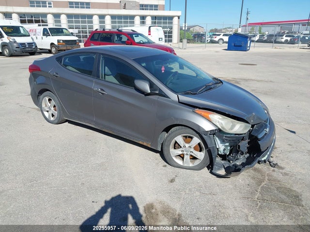 20255957 :رقم المزاد ، 5NPDH4AE6CH072243 vin ، 2012 Hyundai Elantra Gls مزاد بيع