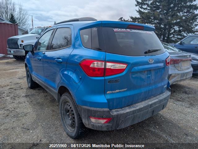 MAJ6P1ULXJC222860 Ford Ecosport Se