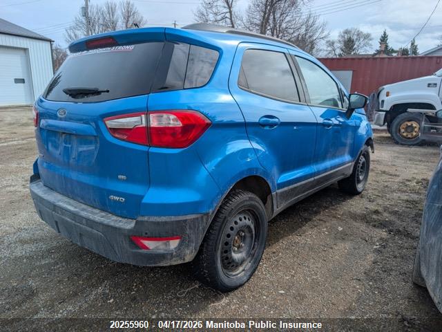MAJ6P1ULXJC222860 Ford Ecosport Se