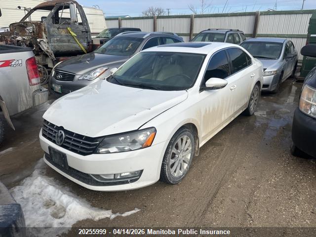 20255999 :رقم المزاد ، 1VWCN7A35CC095767 vin ، 2012 Volkswagen Passat 2.0 Tdi مزاد بيع