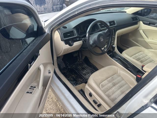 20255999 :رقم المزاد ، 1VWCN7A35CC095767 vin ، 2012 Volkswagen Passat 2.0 Tdi مزاد بيع