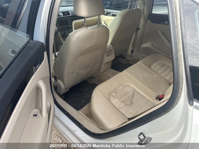 20255999 :رقم المزاد ، 1VWCN7A35CC095767 vin ، 2012 Volkswagen Passat 2.0 Tdi مزاد بيع