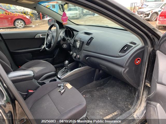 20256003 :رقم المزاد ، KNAFU4A28D5646060 vin ، 2013 Kia Forte Ex مزاد بيع