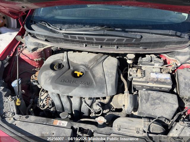 20256007 :رقم المزاد ، KNAFX4A6XF5265307 vin ، 2015 Kia Forte Ex مزاد بيع
