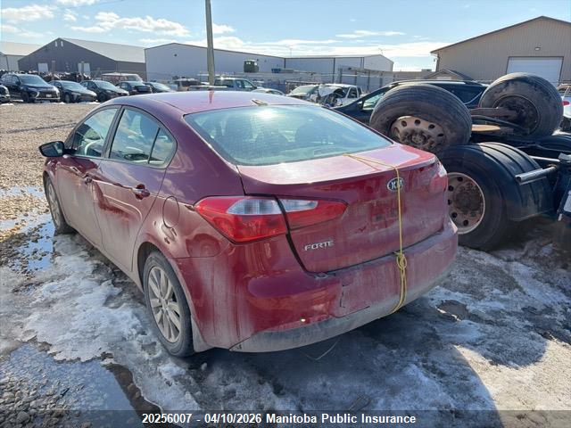 20256007 :رقم المزاد ، KNAFX4A6XF5265307 vin ، 2015 Kia Forte Ex مزاد بيع