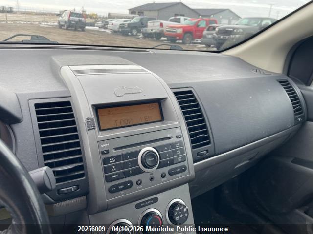 2009 Nissan Sentra 2.0 S მანქანა იყიდება აუქციონზე, vin: 3N1AB61E49L634300, აუქციონის ნომერი: 20256009