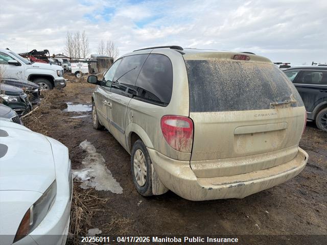 Aukcja sprzedaży 2006 Dodge Caravan, vin: 1D4GP25R46B656800, numer aukcji: 20256011