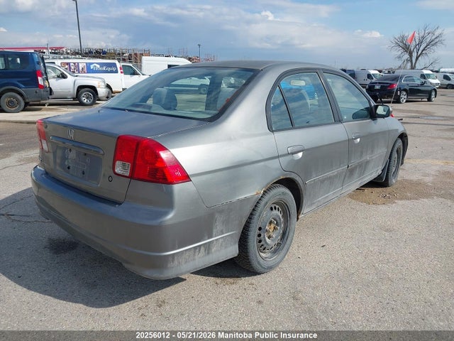 Aukcja sprzedaży 2004 Honda Civic Lx, vin: 2HGES16624H902508, numer aukcji: 20256012