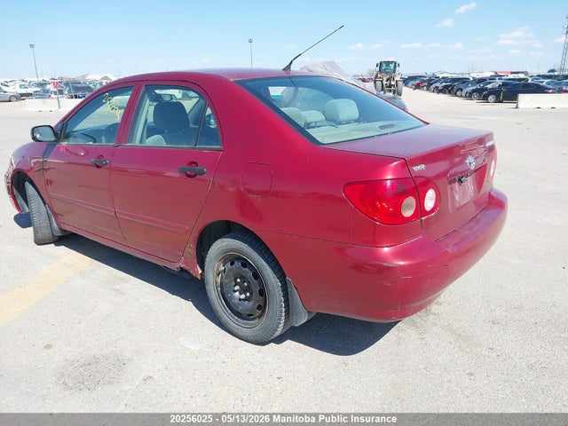 20256025 :رقم المزاد ، 2T1BR32E46C708825 vin ، 2006 Toyota Corolla Ce مزاد بيع