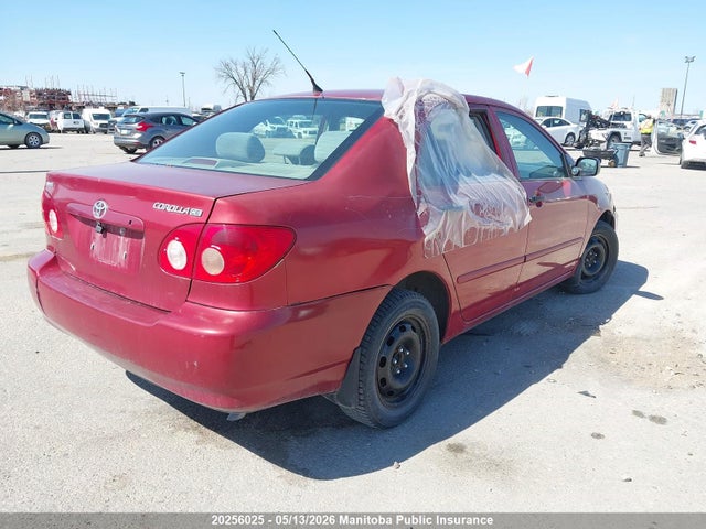 20256025 :رقم المزاد ، 2T1BR32E46C708825 vin ، 2006 Toyota Corolla Ce مزاد بيع